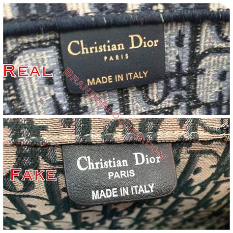 how to tell a fake dior tote bag|christian dior bag authenticity.